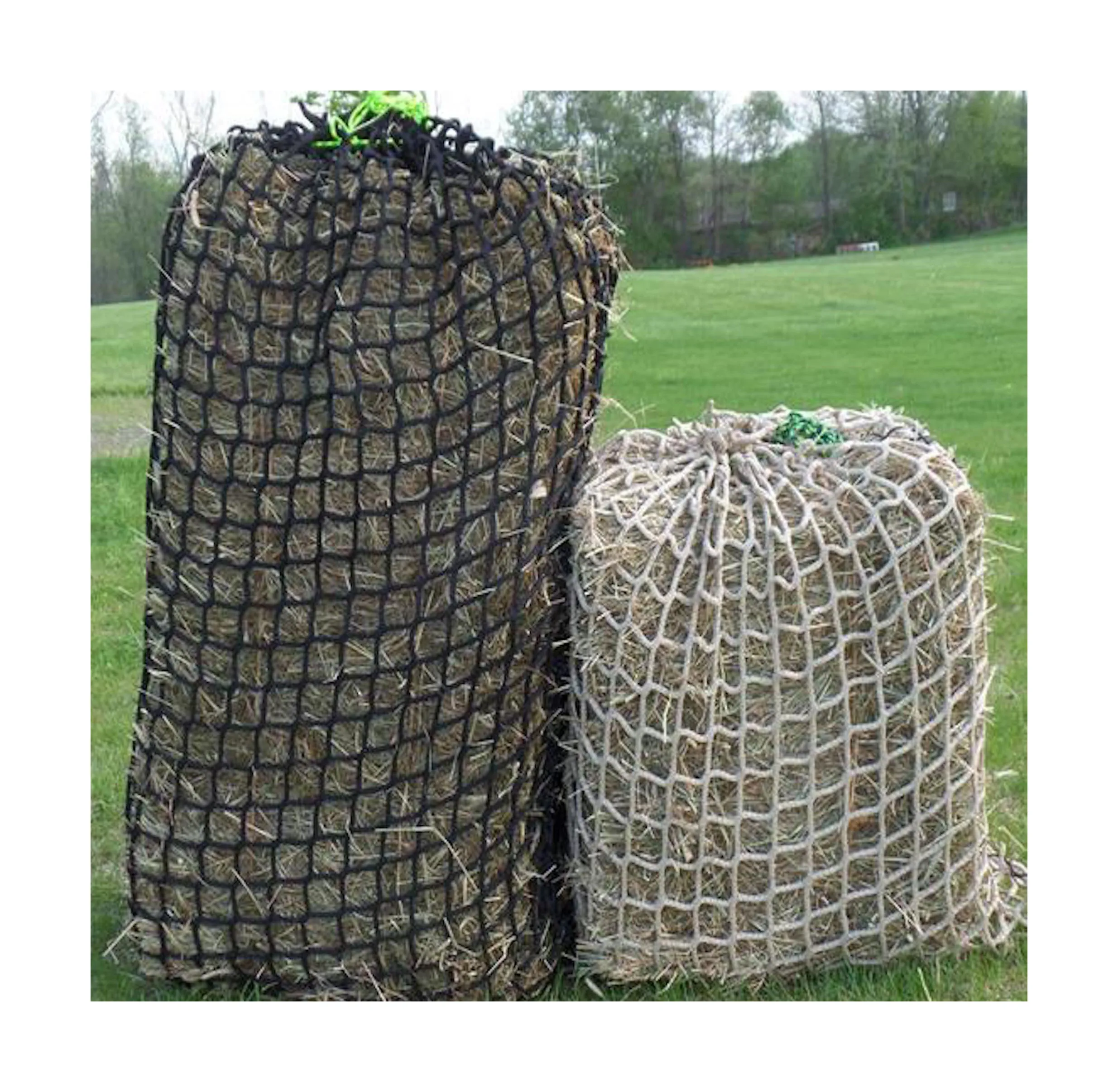 Hot hay bags slow hay bale bags horse hair rope horse grooming kit bag