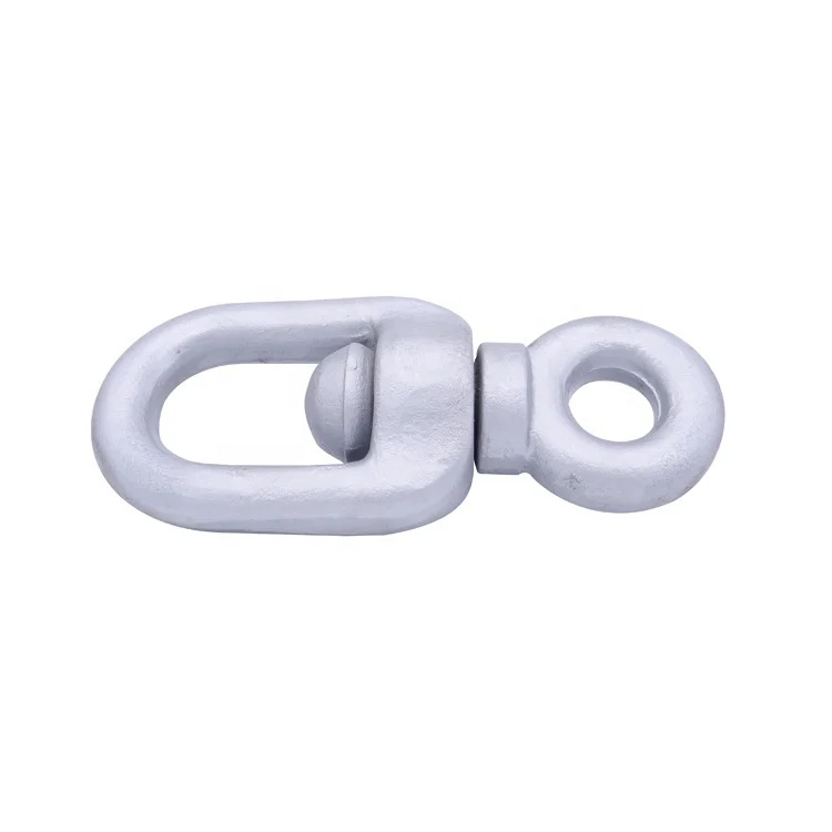 Custom size JIS Type carbon steel chain swivels G401 single eye swivel
