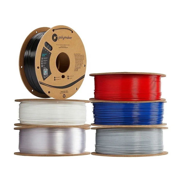 Сертифицированный Ce производитель 1 кг/1 75 мм/2 85 мм Polymaker PolyLite PETG нить для 3d-печати
