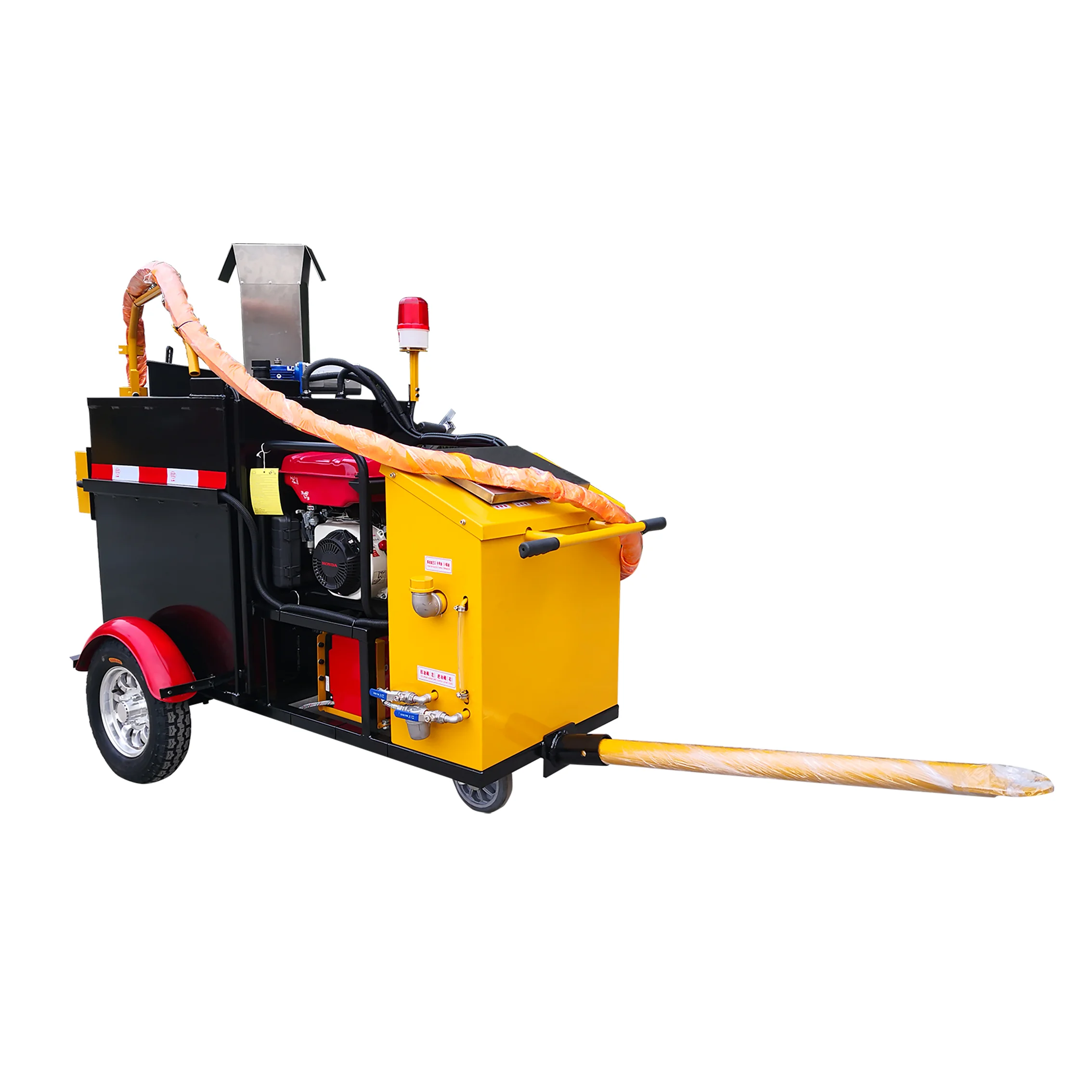 High Quality Asphalt Crack Sealing Machine 100L Hand Pushed Small Filling Machine