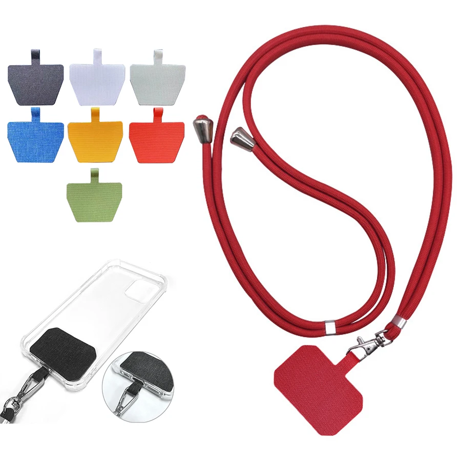 Дизайнерское универсальное ожерелье через плечо, ремешок для сотового телефона, смартфона, накладка, лассо, трос, ремешок для мобильного телефона, ремешок