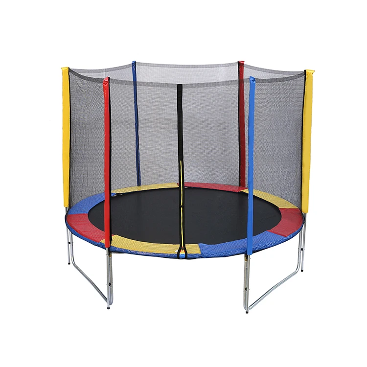 8ft Trampoline Round Spring Cover Outdoor Park Amusement Park Indoor Outdoor Playground,trampoline without Protective Net