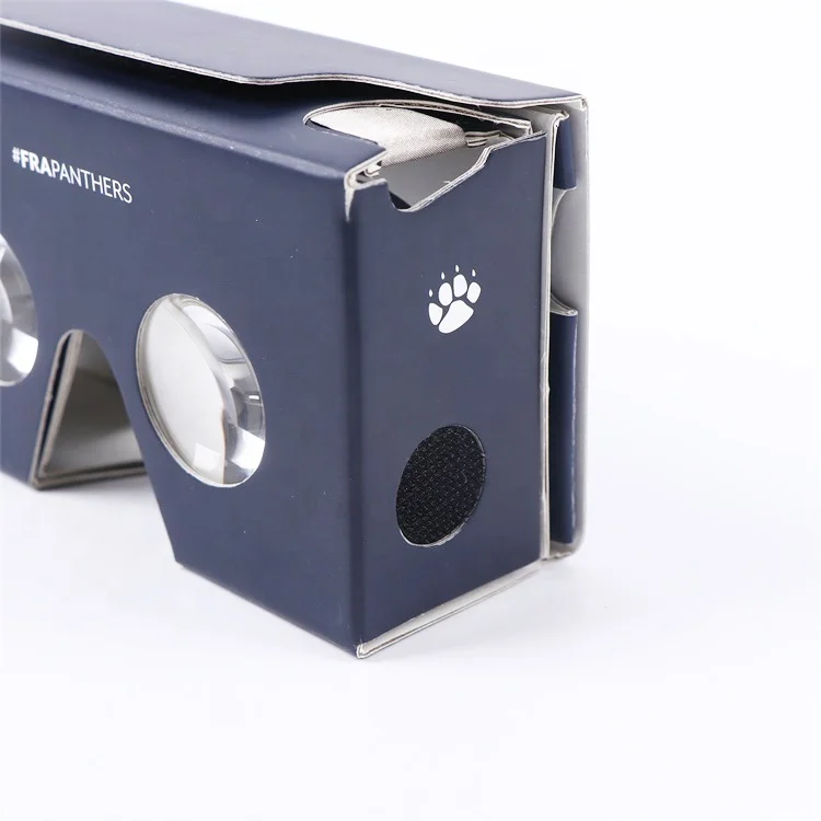 Professional supplier Paper 3D VR Virtual Reality Glasses Cardboard V2 VR Glasses