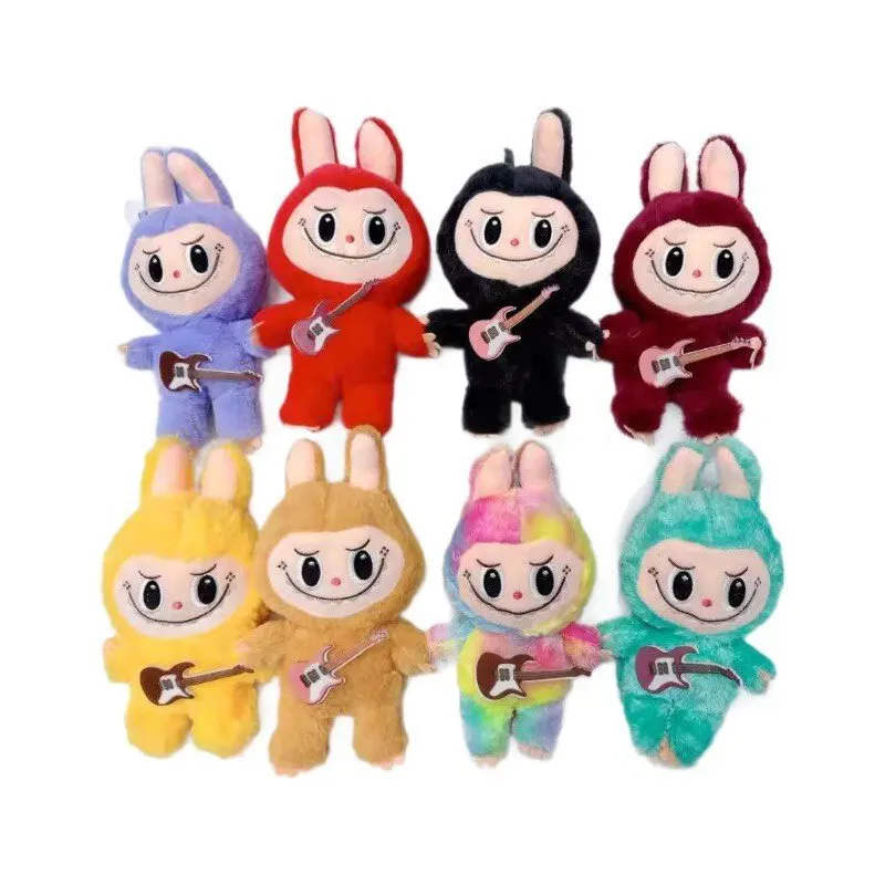 Labubu Plush Toys Cartoon Figures Doll Labubu Inset Toys Stuffed Animals Elf Dolls Custom Color Size Children Toys