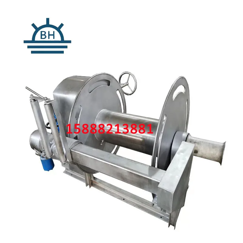 Net Lifting Machine Boat  Trawler Hydraulic Net Pulling Machine Long Line Fishing Machine Speed Boat Automatic Rope Strainer