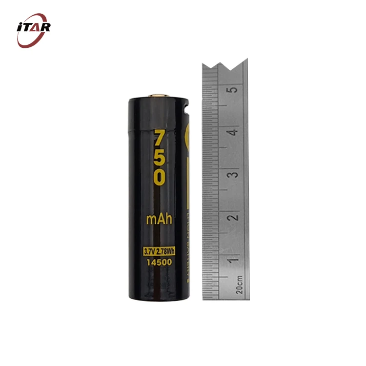 
high capacity 3.7V 750mAh 14500 AA li ion rechargeable battery rechargeable batteries lithium ion 3.7v 