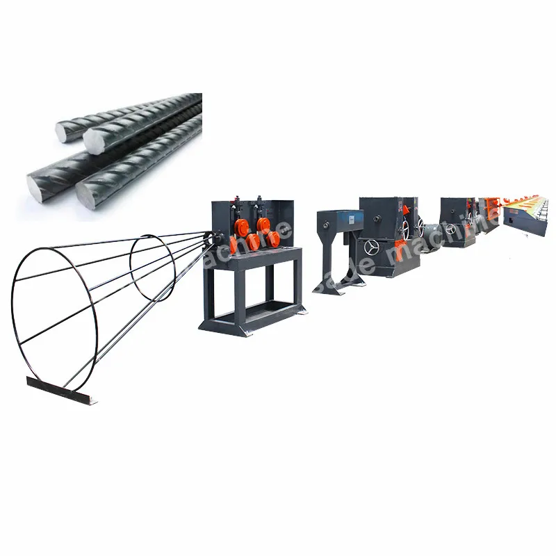 High speed deformed bar making machine