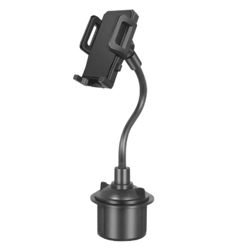 wholesale top long arm goose neck adjustable car water cup holder phone stand accessories for car cup cell phone mount holder