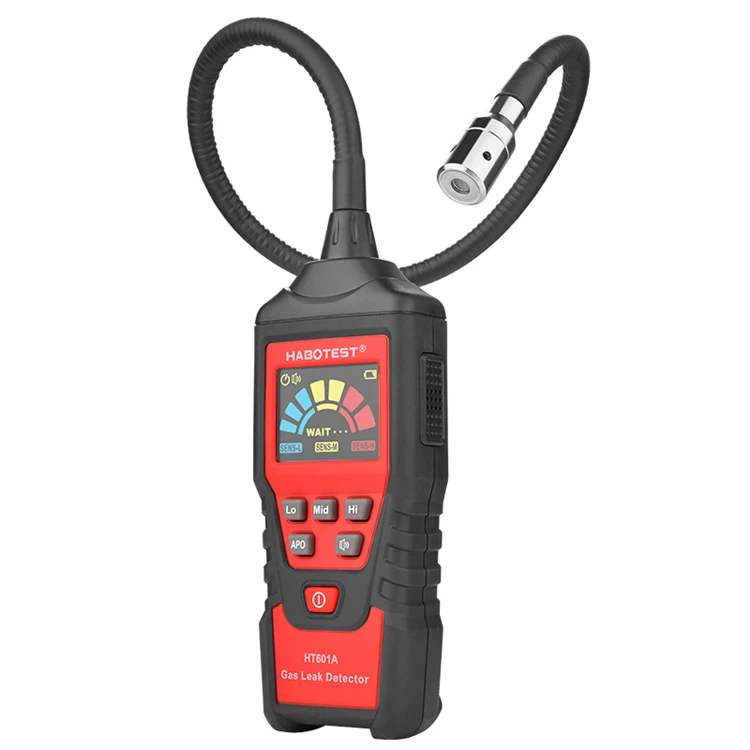 HT601A New Portable Combustible Gas Leak Detector with Concentration Display