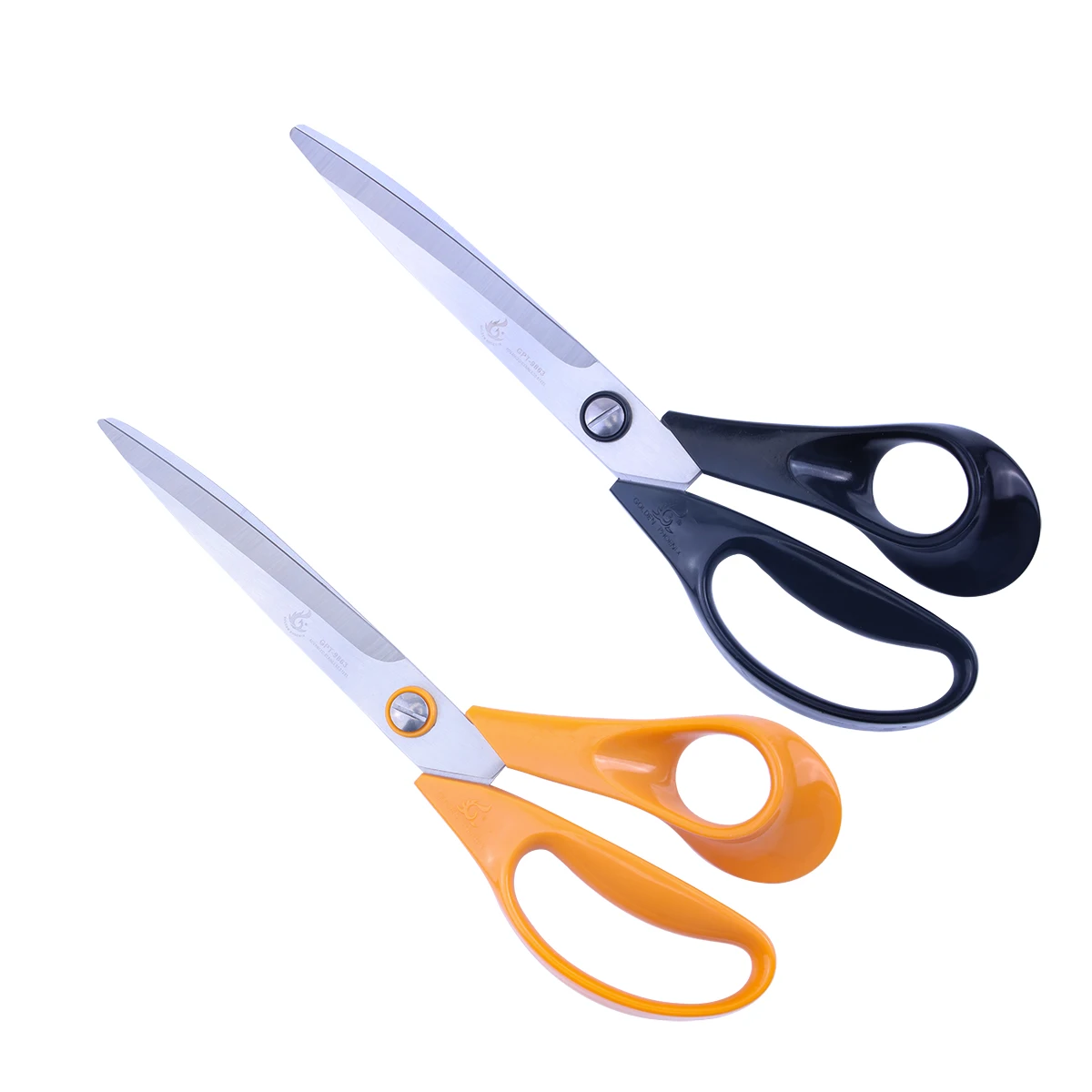 Хит продаж, 10 дюймов, 3 мм Толщина, мягкие ручки из нержавеющей стали, швейные инструменты, портновские ножницы для резки ткани