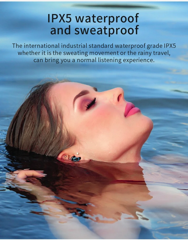 Popular TWS Wireless Bluetooths Hands-free Headphones Sports Headphones Gaming Headphones with Power Bank