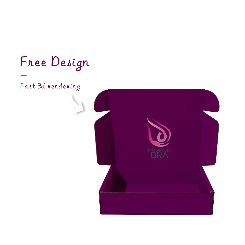 Manufacturing Garment Clothes Underwear Shipping Box Corrugated Printed Custom Boxes with Logo Packaging