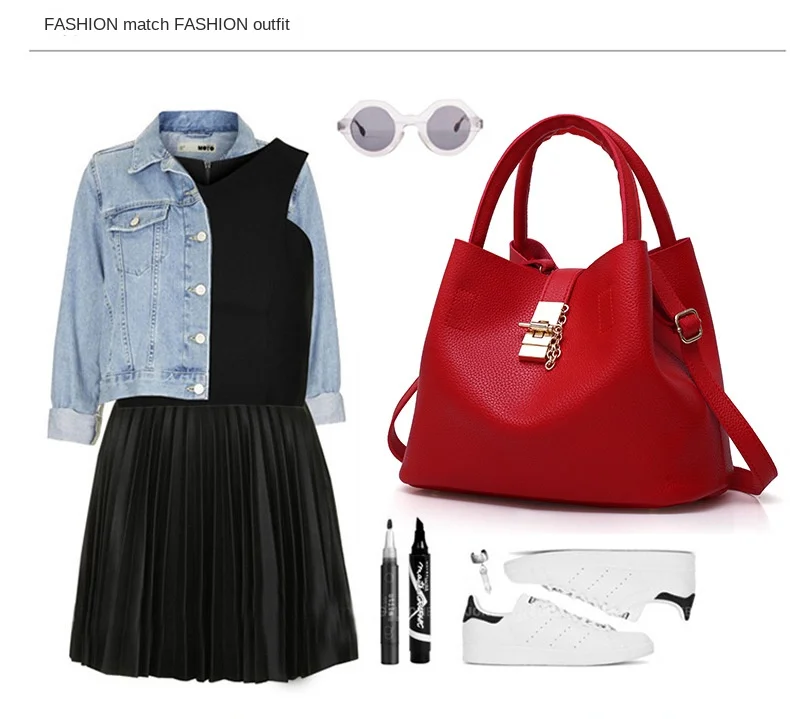 Custom Fashion Classic Womens Tote Bags Pu Leather Lady Hand Bags High Quality Genuine Leather Luxury Ladies Top Handbags