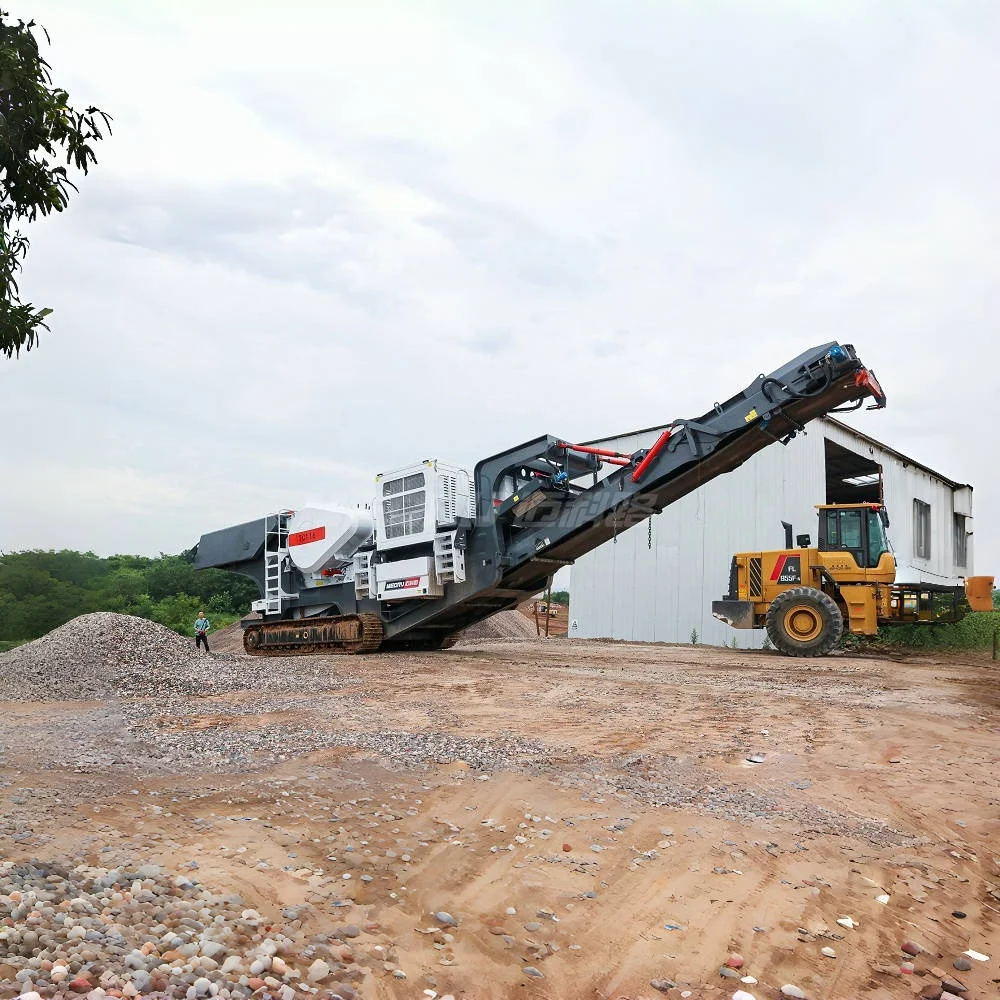 Crawler Mobile Jaw Crusher Portable Stone Jaw Crusher Machine Station Mobile Crushing Plant for Sale