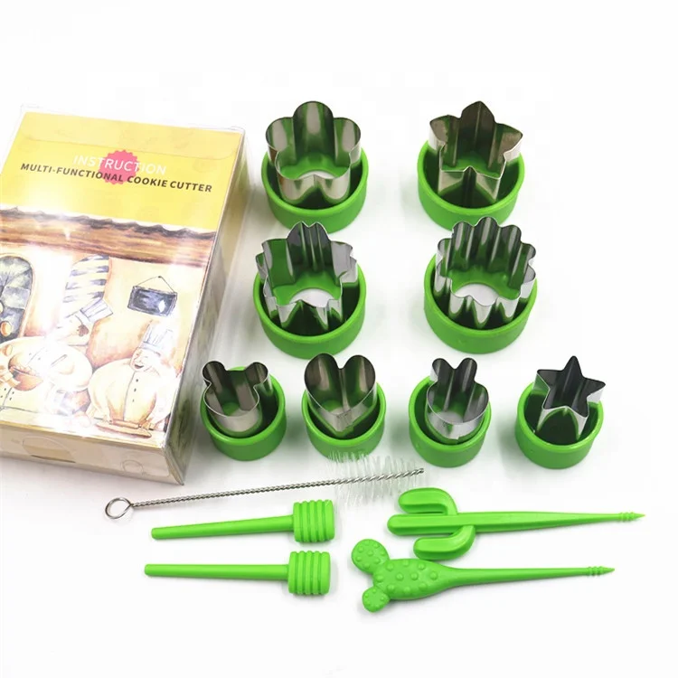 New Fashion Best selling Good quality cartoon veggie cutter set for kids fondant baking toolsNew Fashion Best selling Good quali