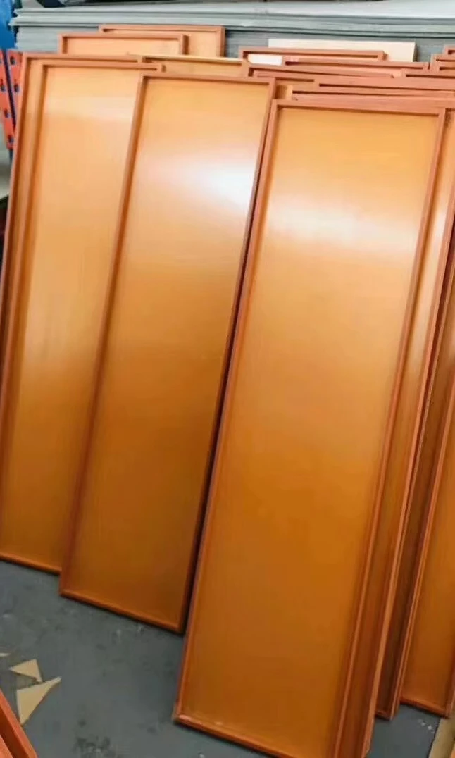 Orange insulated planks fixture heat insulation electrical board rubber board whole sheet engraving processing