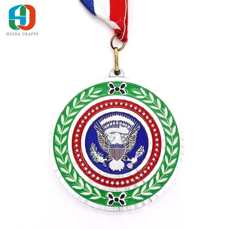 
Chinese manufacturers personalized sports medal metal custom logo finishing running Medal 