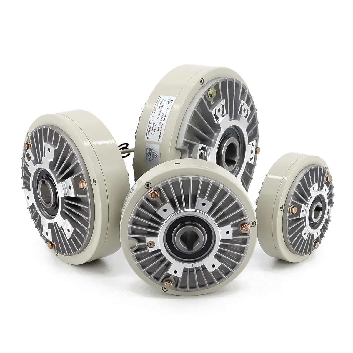 SHENGDA Factory Supply FZ100K-3Y hollow shaft Magnetic Powder Brakes for printing machinery and Paper Roll Slitter Machine