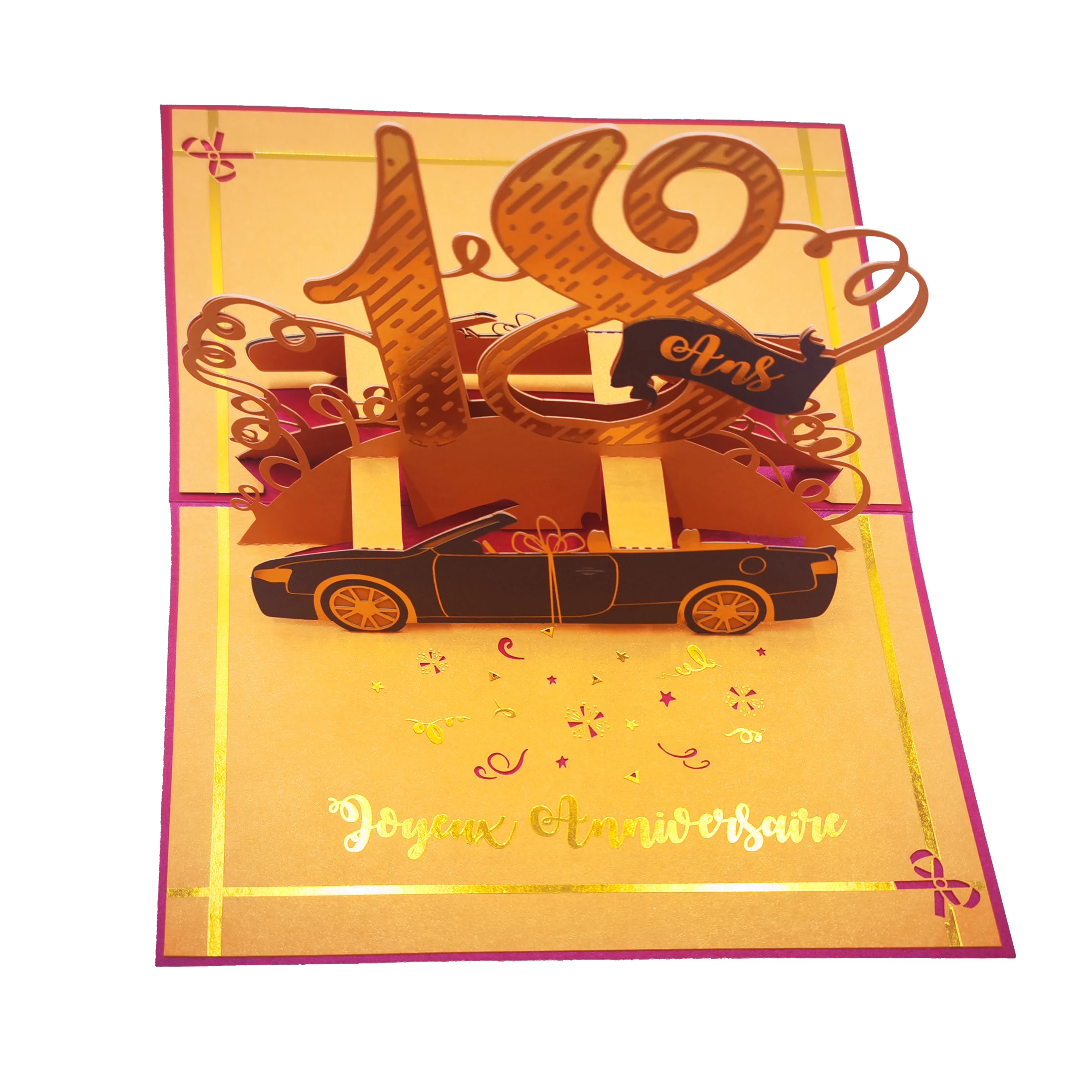 
18years old 3D Electronic birthday card 