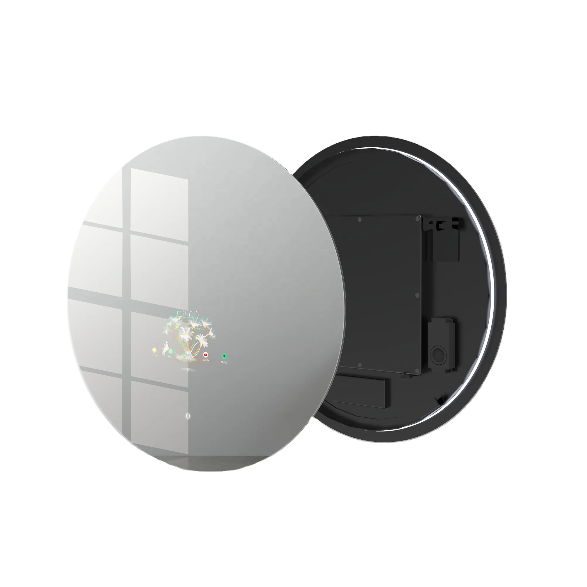 Smart mirror bathroom touch screen with WIFI Android system TV mirror vanity bluetooth mirror Music Video Play