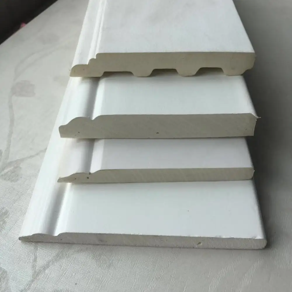 House Home Decorative PS Waterproof Easy Install Flooring Skirting Board baseboard molding