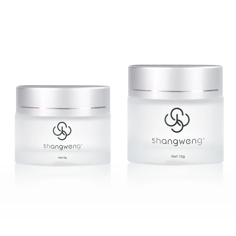 Manufacturer 5g 10g 15g  Frosted Glass Wide Mouth Capsule/Pill Bottle Pharmaceutical Glass Packaging