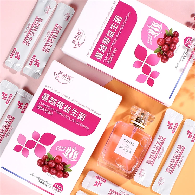 
Women Cranberry Probiotics Vagina Health Natural powder Private Label 