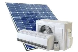 18000 Btu Portable Outdoor Solar Panel AC DC Electric Power 220 240v Split Type Conditioner