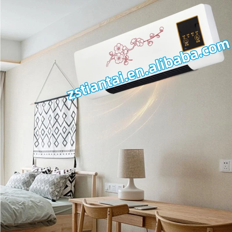Living room hot air blower room heater office portable fan heater bedroom wall mounted PTC fan heater