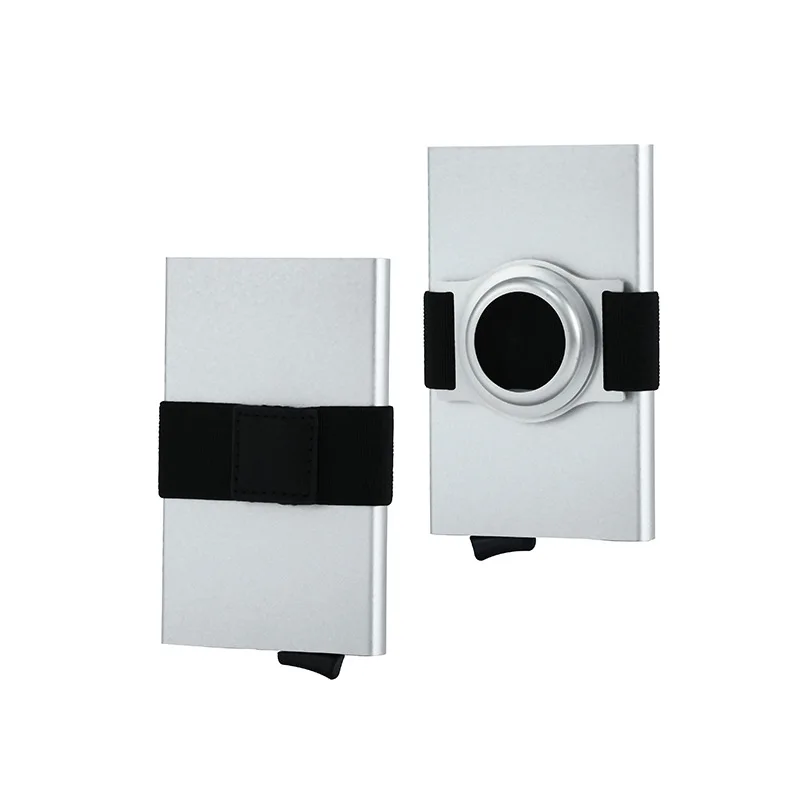 Bagsplaza Wallet with Location Tracking Function Ultra-Thin Card Holder Men Card Holder Wallet