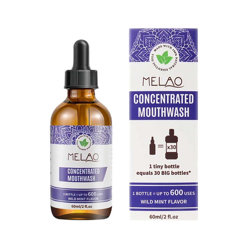 Natural Bad Breath Treatment Tonsil Stone Mouthwash Concentrated Pulling Oil For Teeth