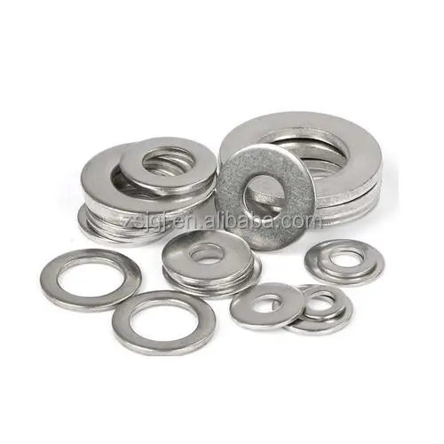 Гладкая оцинкованная плоская шайба