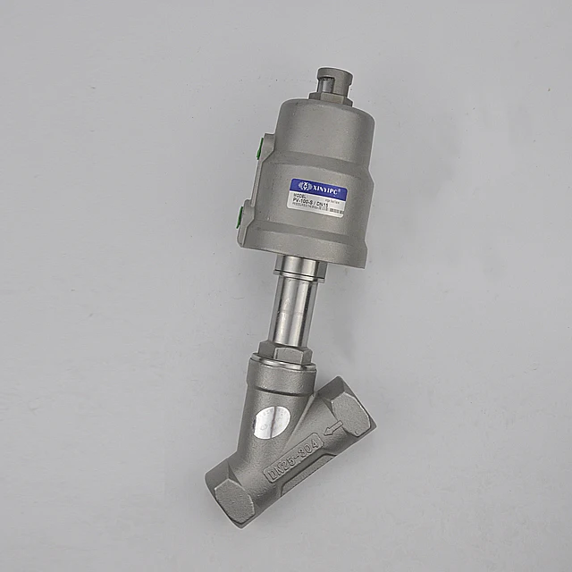 Air Control Angle 2/2 WAY Piston-operated Angle-seat Valves For Neutral And Aggressive Liquids And Gases