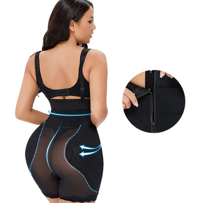 Women Big Spong Padded Control Panties Butt Lifter Booty Enhancer Briefs Seamless Underwear Body Shaper Hip Pads Panty Shapewear