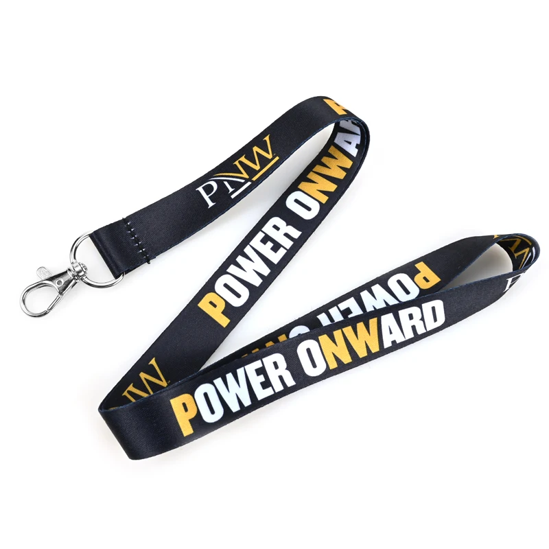 Hot Sale Lobster Hook Neck Strap Lanyard Custom Factory Direct PVC Key Chains with Personalized Logo