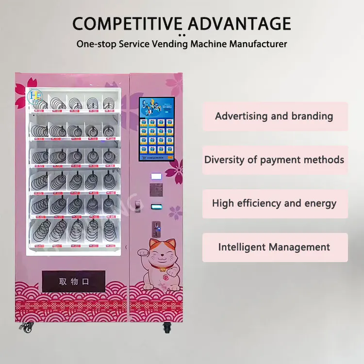 popular Personalized Vending machine Beauty Product Self-Service Machine automatic vending machine for OEM/ODM