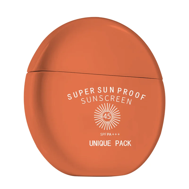 Eco Friendly 50Ml Mono Plastic Squeeze Round Sunblock Packaging Sunscreen Bottle