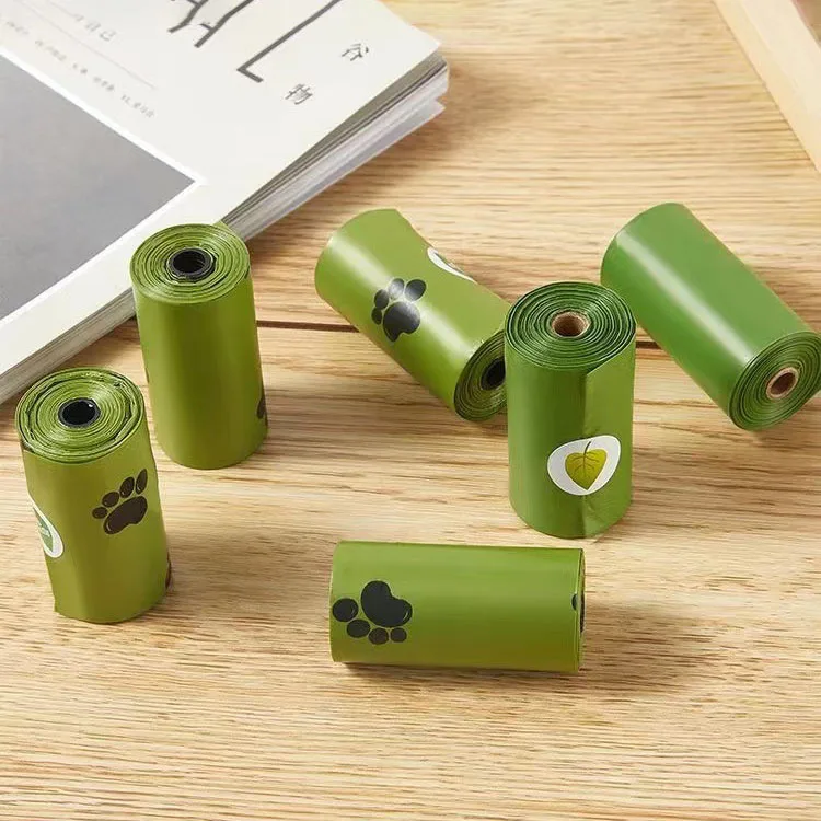 Xianchanpets Wholesale Degradable Pet Poop Bag Thickened 1.5 Silk Lavender Scent Portable Dog Garbage Bag Stocked