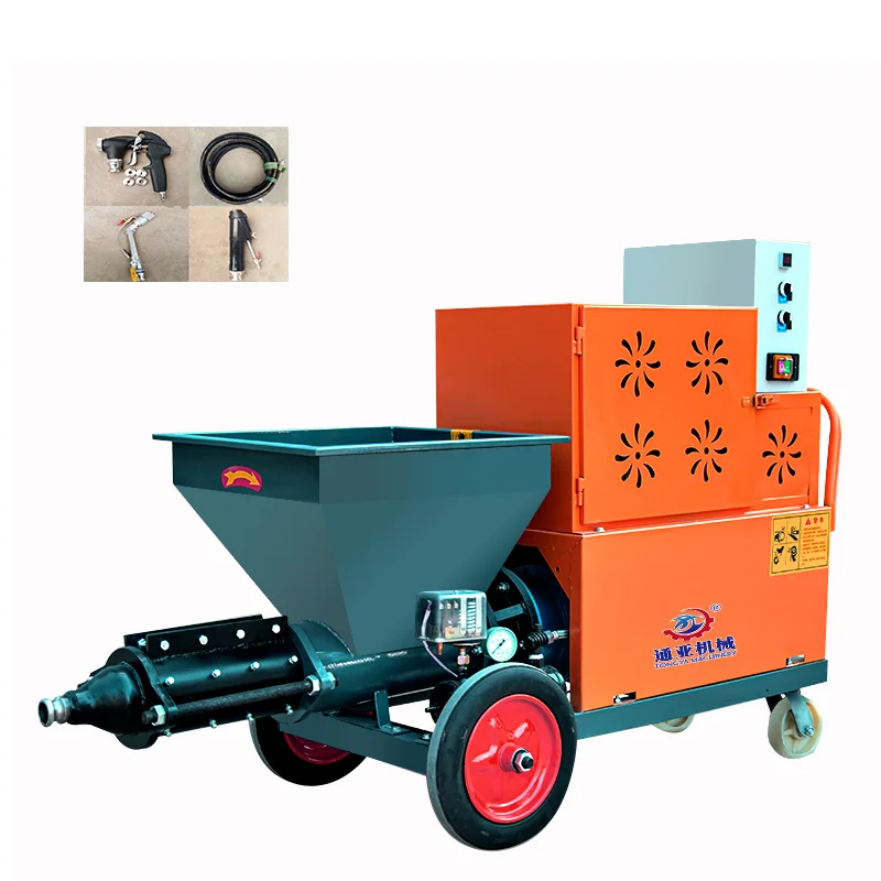 Model 511  The building  construction machine   mortar spraying machine