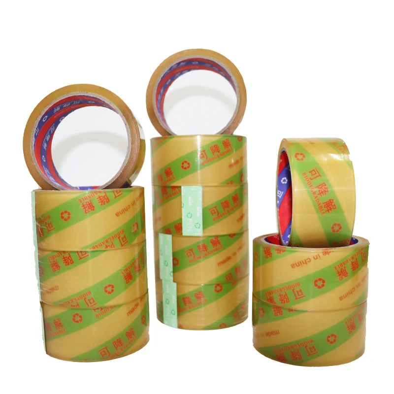 Cello Cellotape Biodegradable Packing Cellulose Jumbo Roll Packaging Adhesive Cellophane Tape