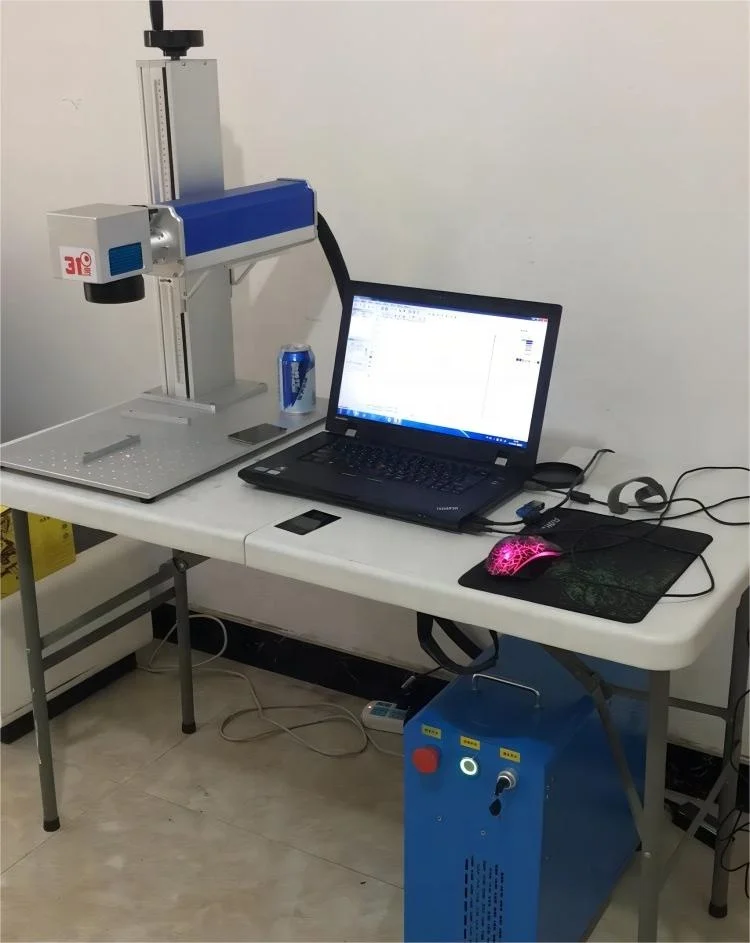 2.5D Fiber laser marking machine for 2D engrave and 3D relief stone/metal/ceramic