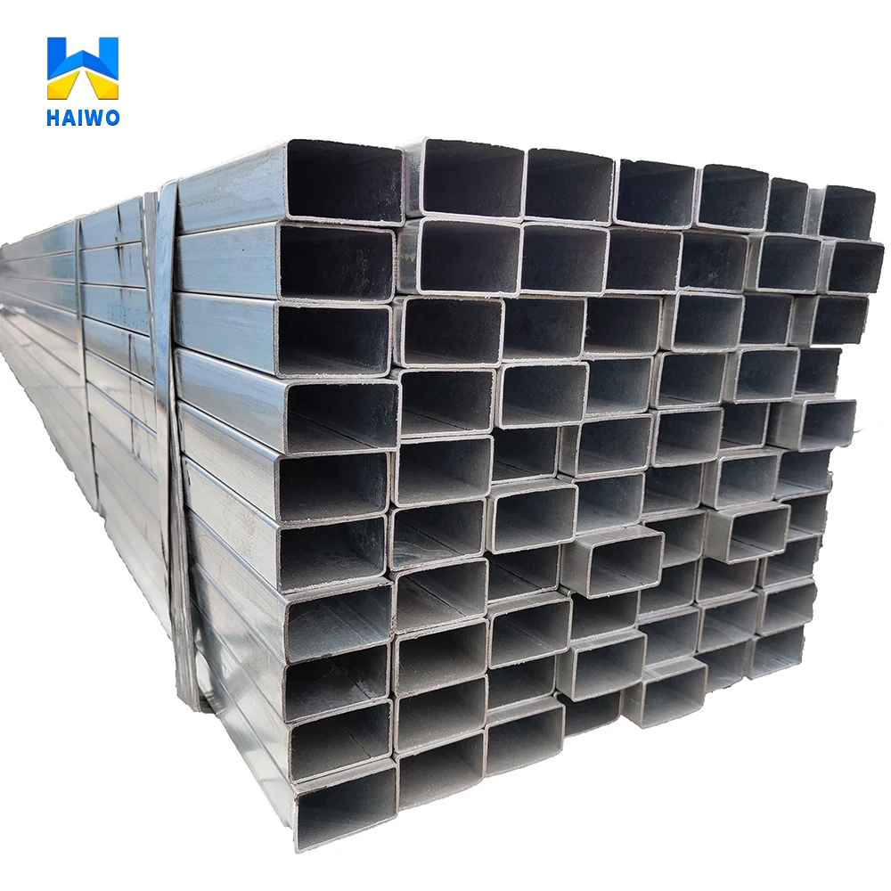 Высокое качество Q195/Q235/Q345 ASTM A36 6-дюймовый график 40 квадратных 2 мм 4 6 Толщина оцинкованная стальная труба структурная