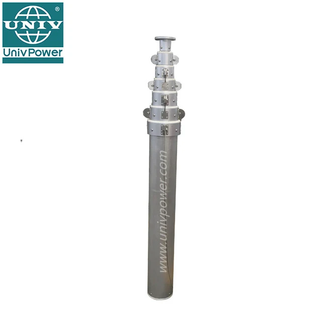 10m Antenna Pole Mast for 4G Router Radio Broadcast