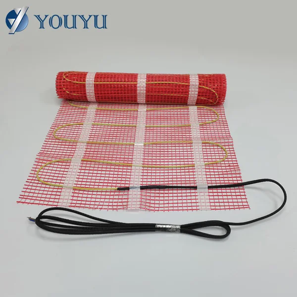 Customized voltage and output power Heating Grid Mats For Indoor Underfloor Heating
