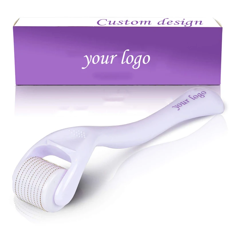 Медицинская индивидуальная система для кожи Ice 0,5 мм, настоящие иглы, светодиодный ролик для кожи