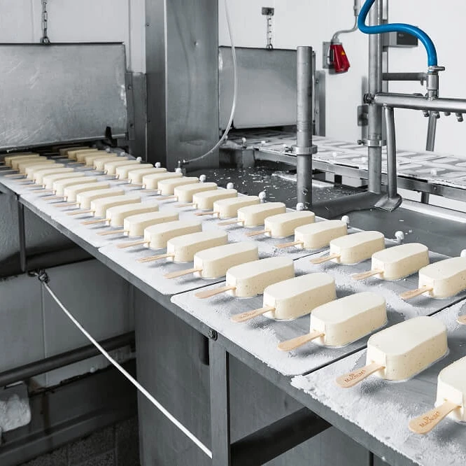 Машина для производства мороженого, линия по обработке мороженого, линия по производству мороженого