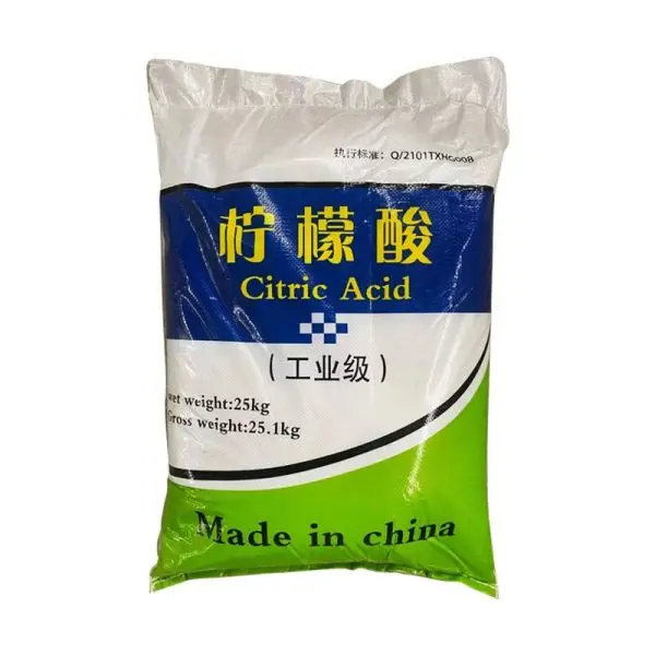 Hot Sale High Quality Food Grade industrial grade White Crystalline Powder  Citric Acid