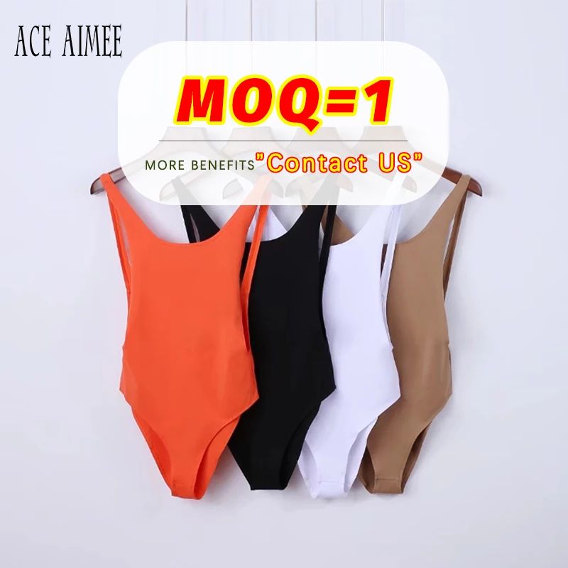 
Summer Clubwear Custom Mujer Blusa Tight Sexy Beachwear Mulher Bodysuit Woman Bodysuits 