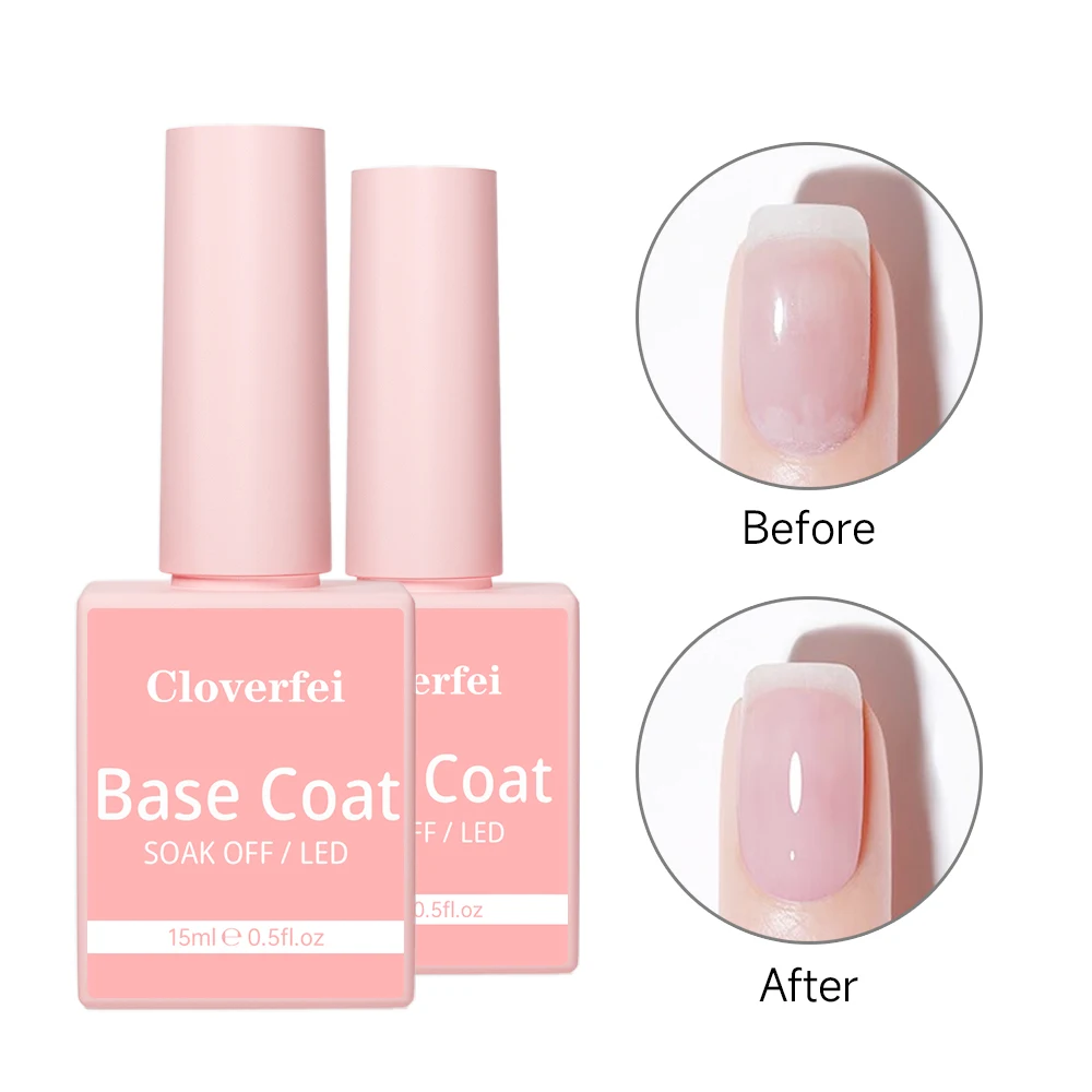 Professional Rubber Base Coat And Top Coat Gel Hema Free Rubber Base Gel