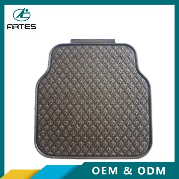 Premium OEM Factory Protection Universal 4pcs Silicone Rubber Raw Materials Waterproof Custom Car Floor Mats